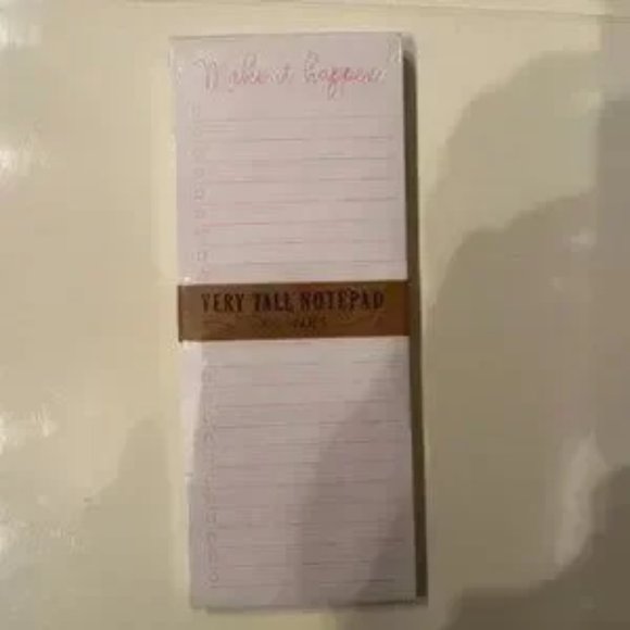 Magnetic Notebook -- Make it Happen To Do List (Extra Long) (new) - Picture 4 of 6